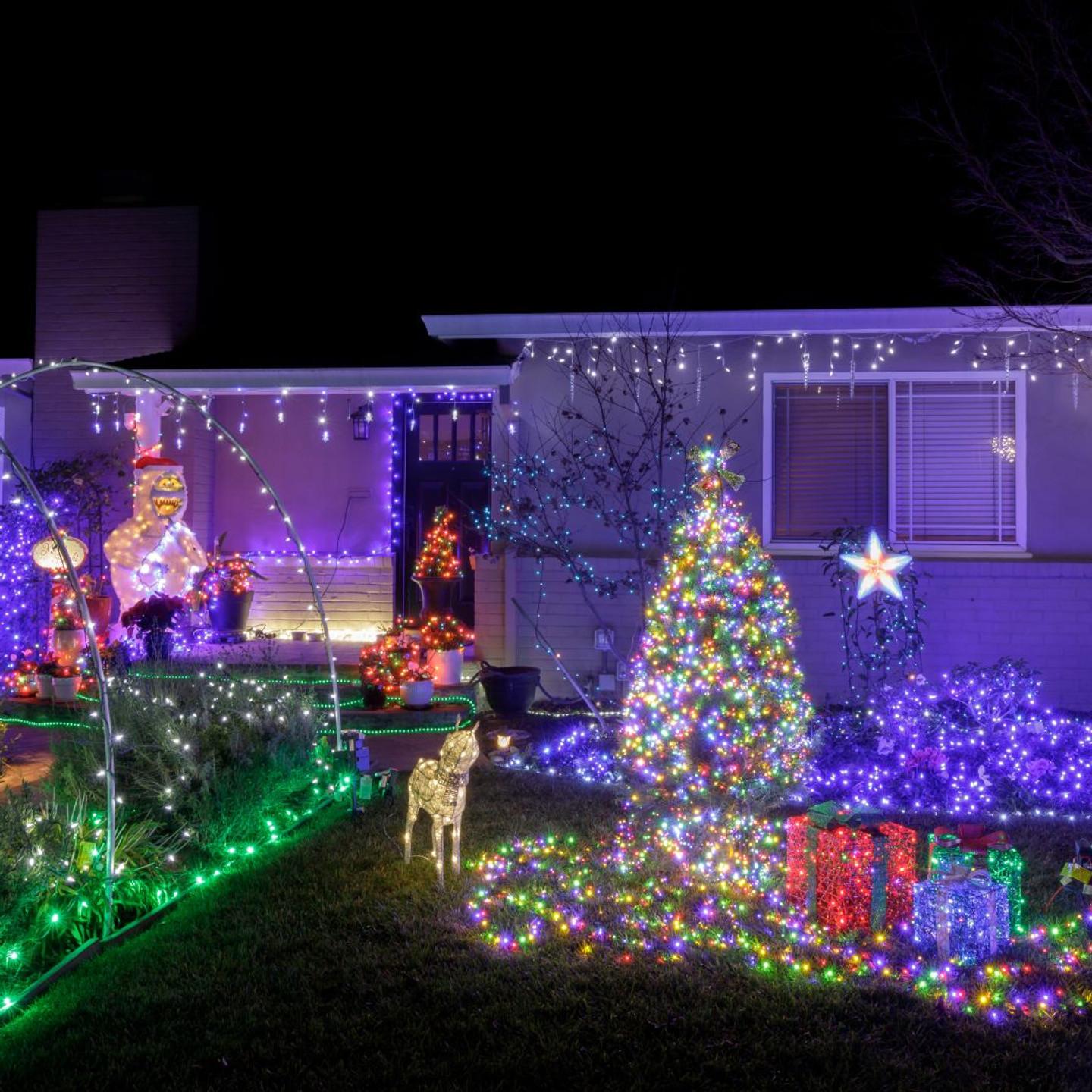 Battery Operated Outdoor Christmas lights