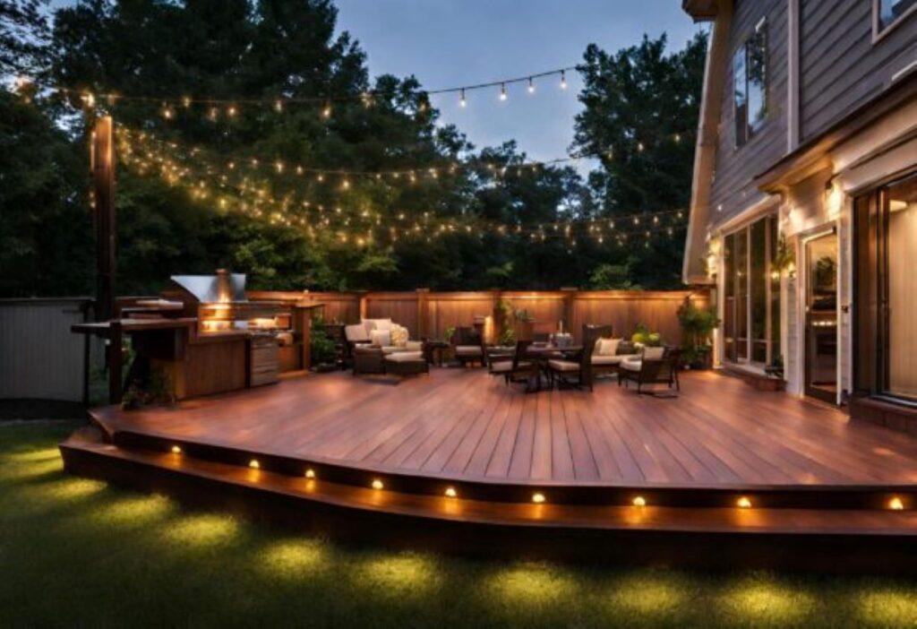 outdoor deck lighting